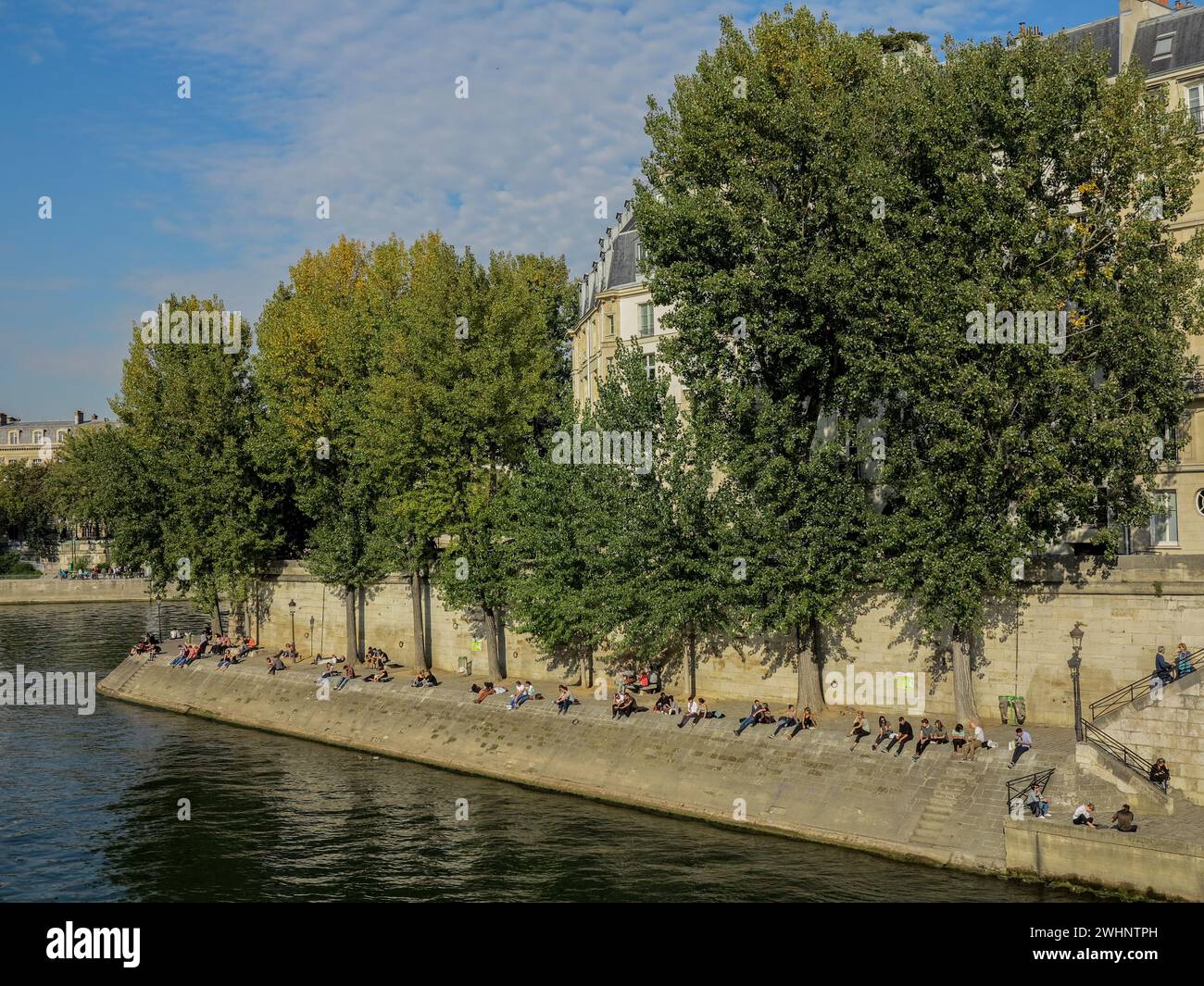 Vista sulle strade di Parigi Foto Stock