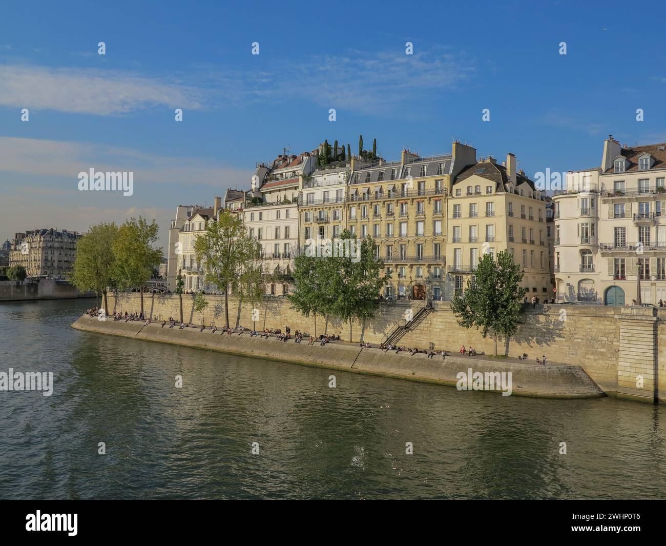 Vista sulle strade di Parigi Foto Stock