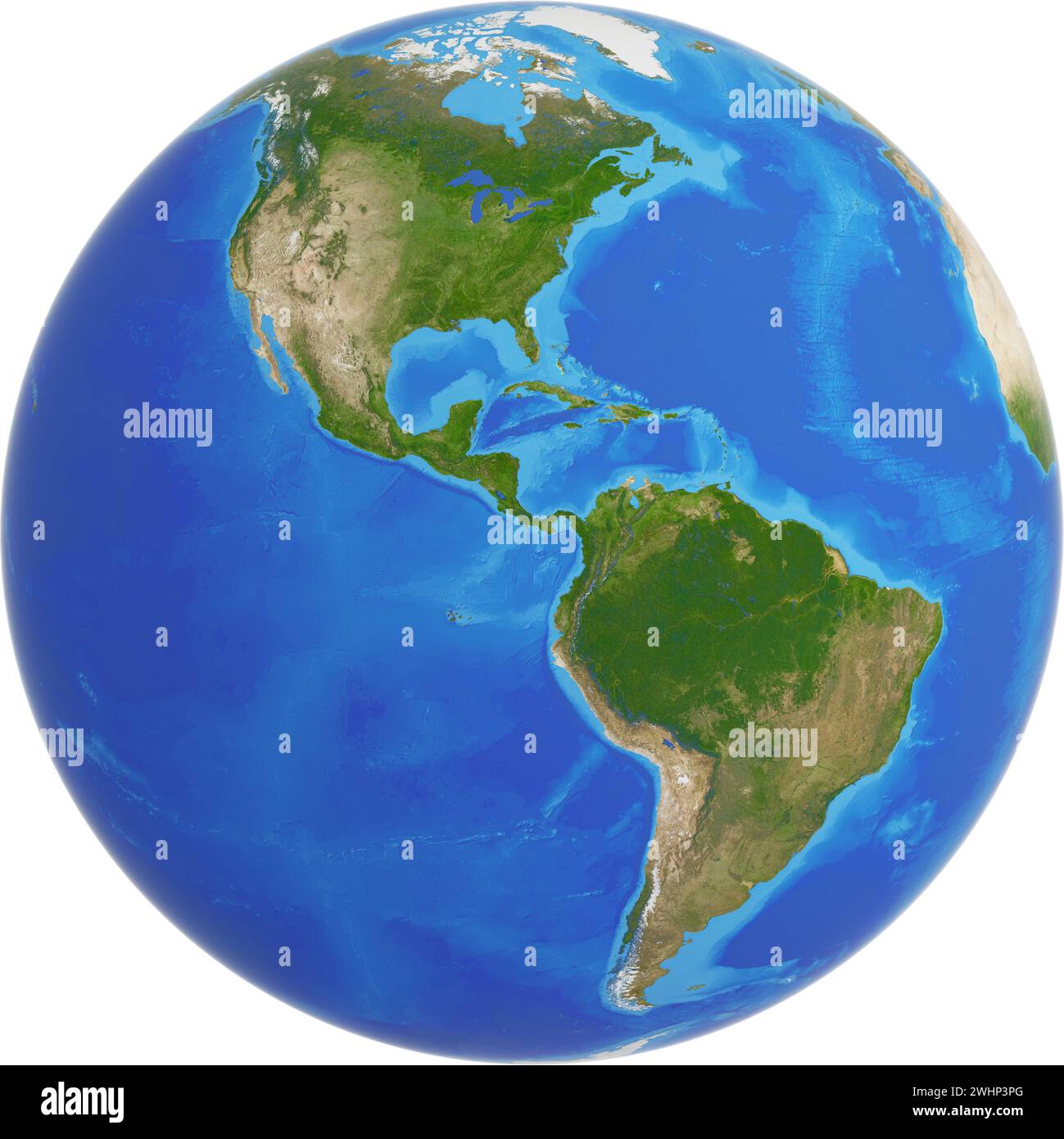 Globo della terra Foto Stock