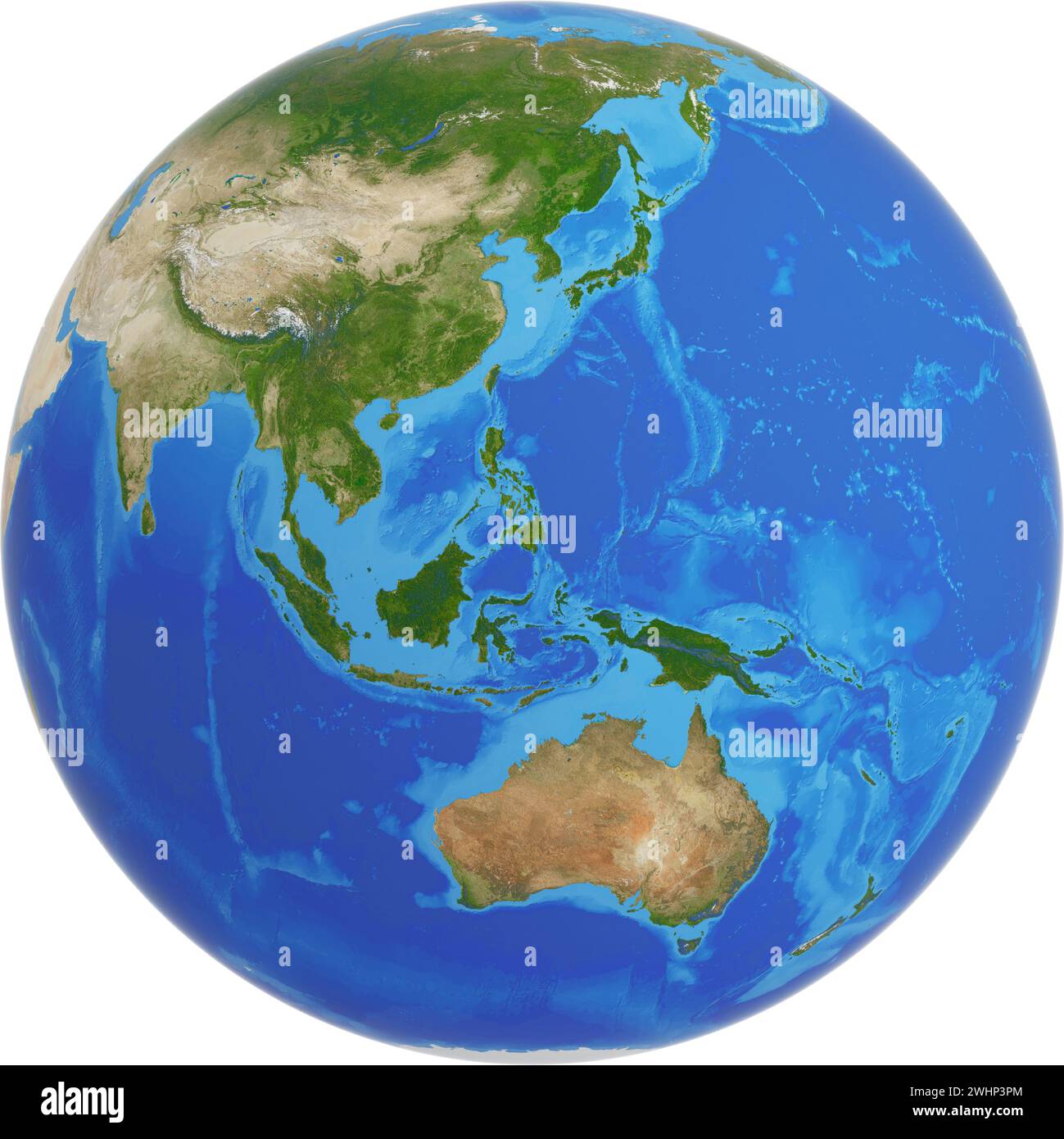 Globo della terra Foto Stock