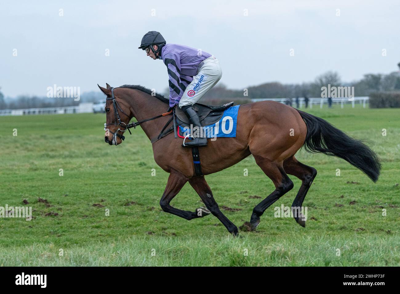 Sesta gara a Wincanton, 2 marzo 2022 Foto Stock