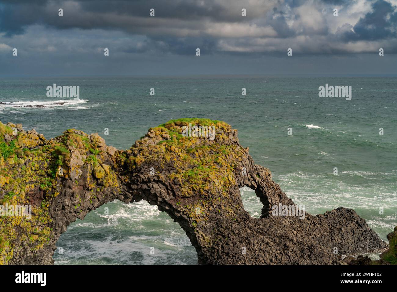 Spettacolare paesaggio vulcanico in Islanda Foto Stock