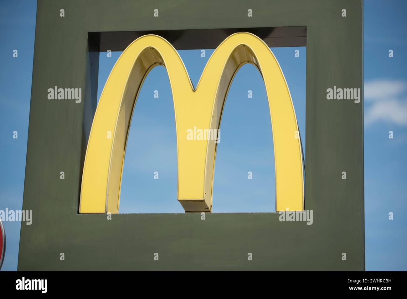 Il ristorante Mac Donalds è ovunque Foto Stock