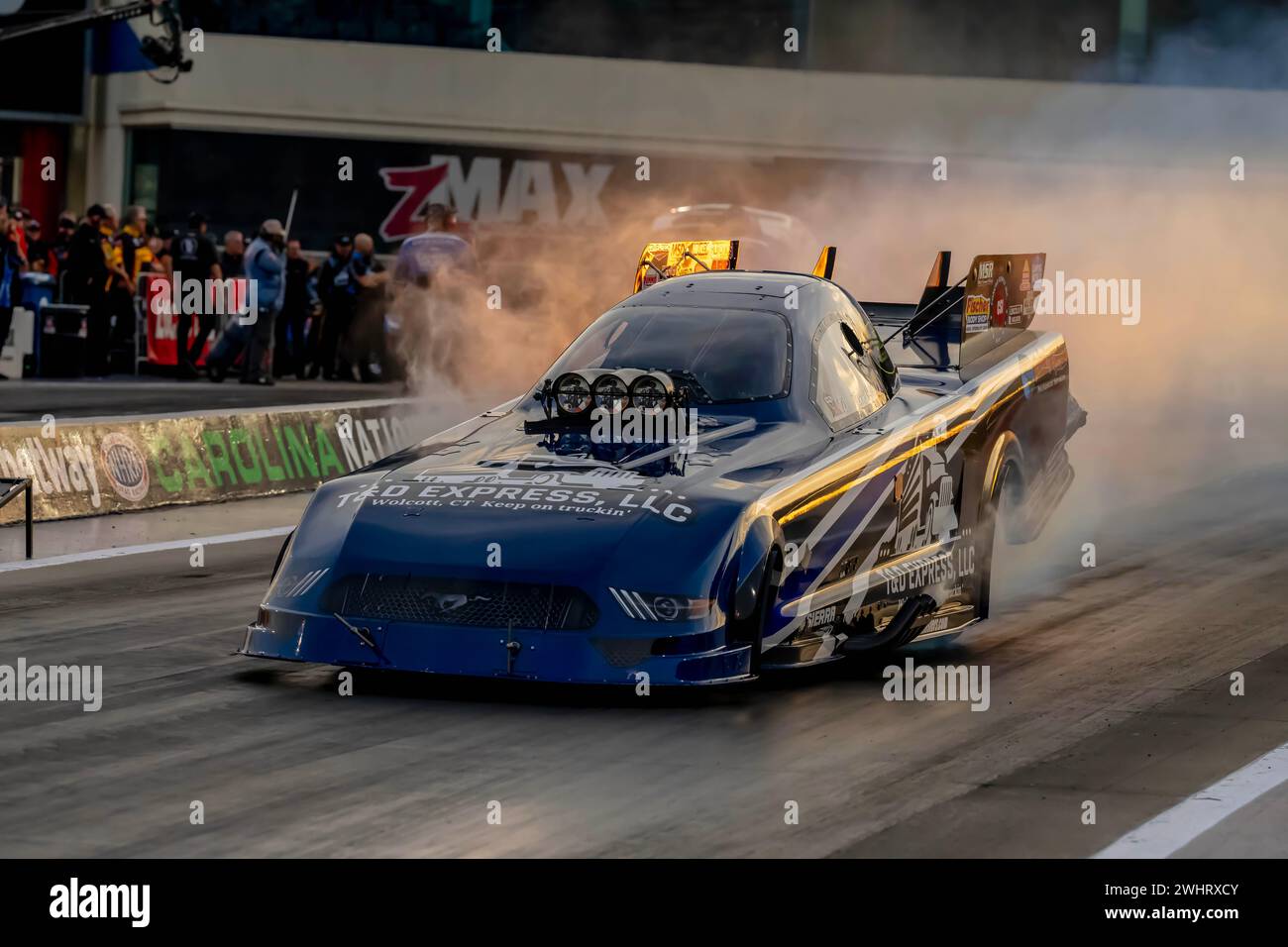 NHRA Funny Car Series: 22 settembre Betway Carolina Nationals Foto Stock