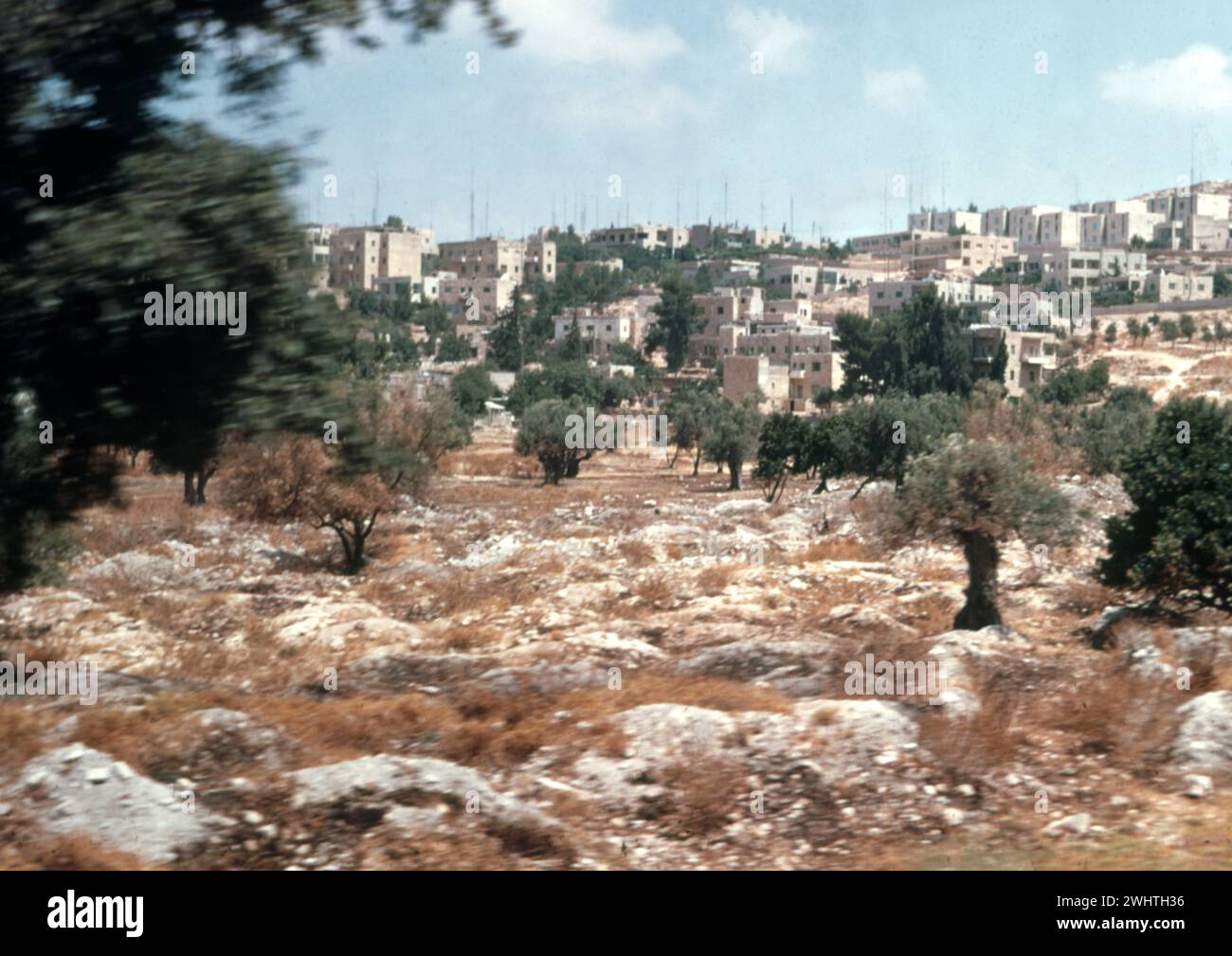 Gerusalemme, una città divisa del 1970 - Gerusalemme, eine geteilte Stadt 1970er Foto Stock