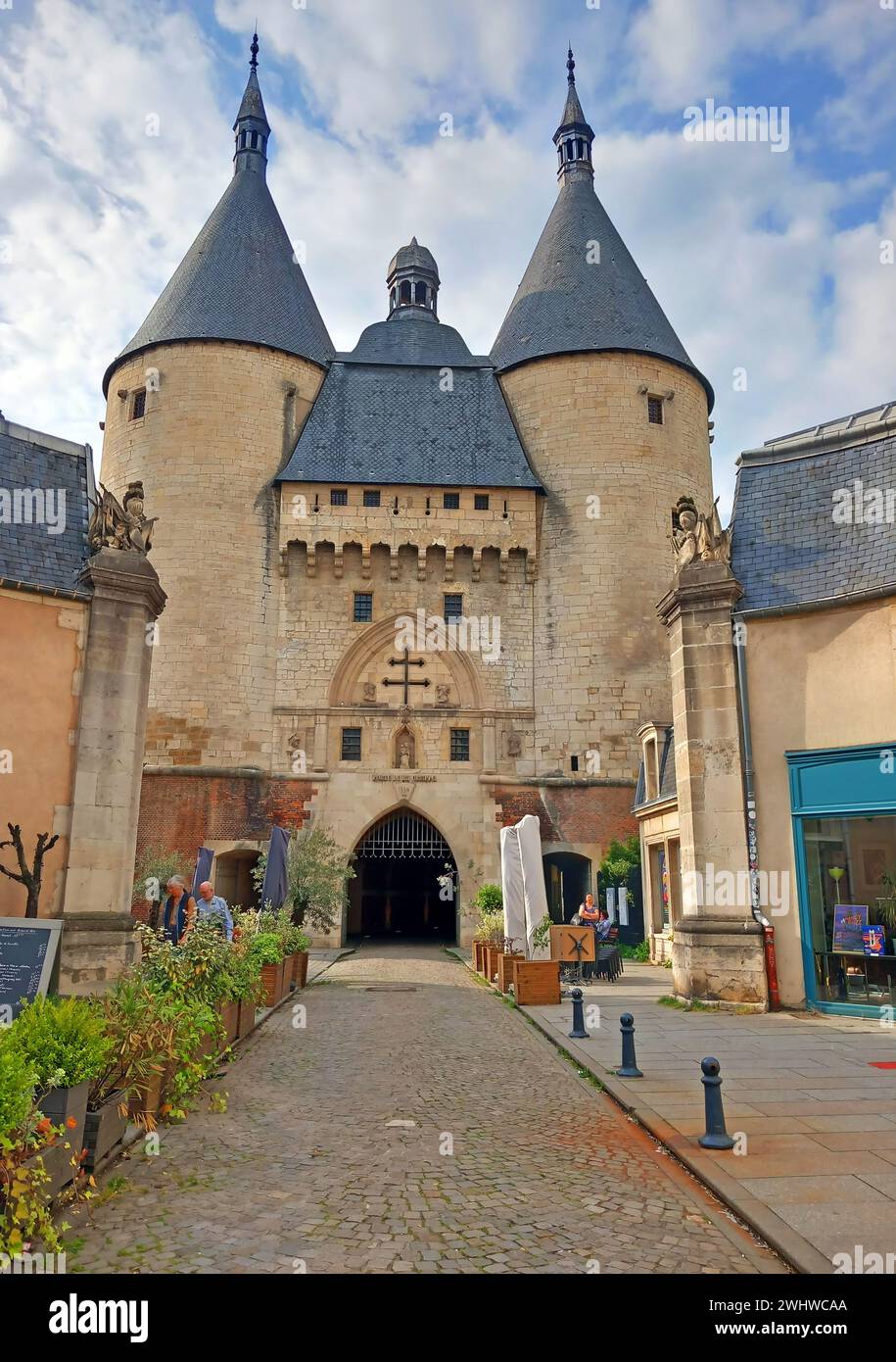 Graffe Gate, Nancy, Meurthe-et-Moselle, Francia Foto Stock