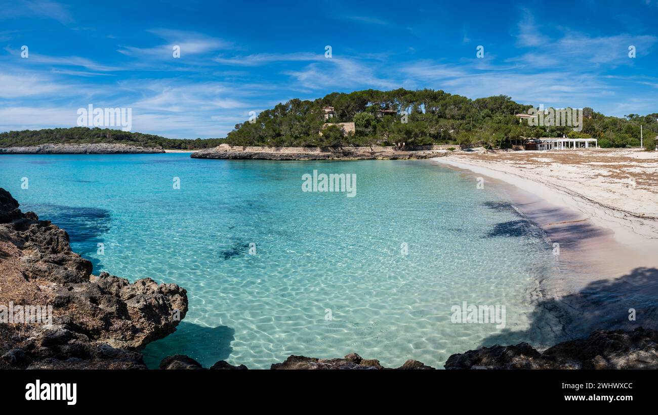 Cala de sa font de n'Alis Foto Stock