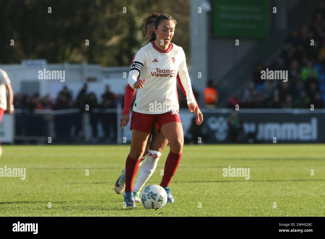 Southampton FC Women vs Manchester United Women Adobe Women's fa Cup al Silverlake Stadium Foto Stock