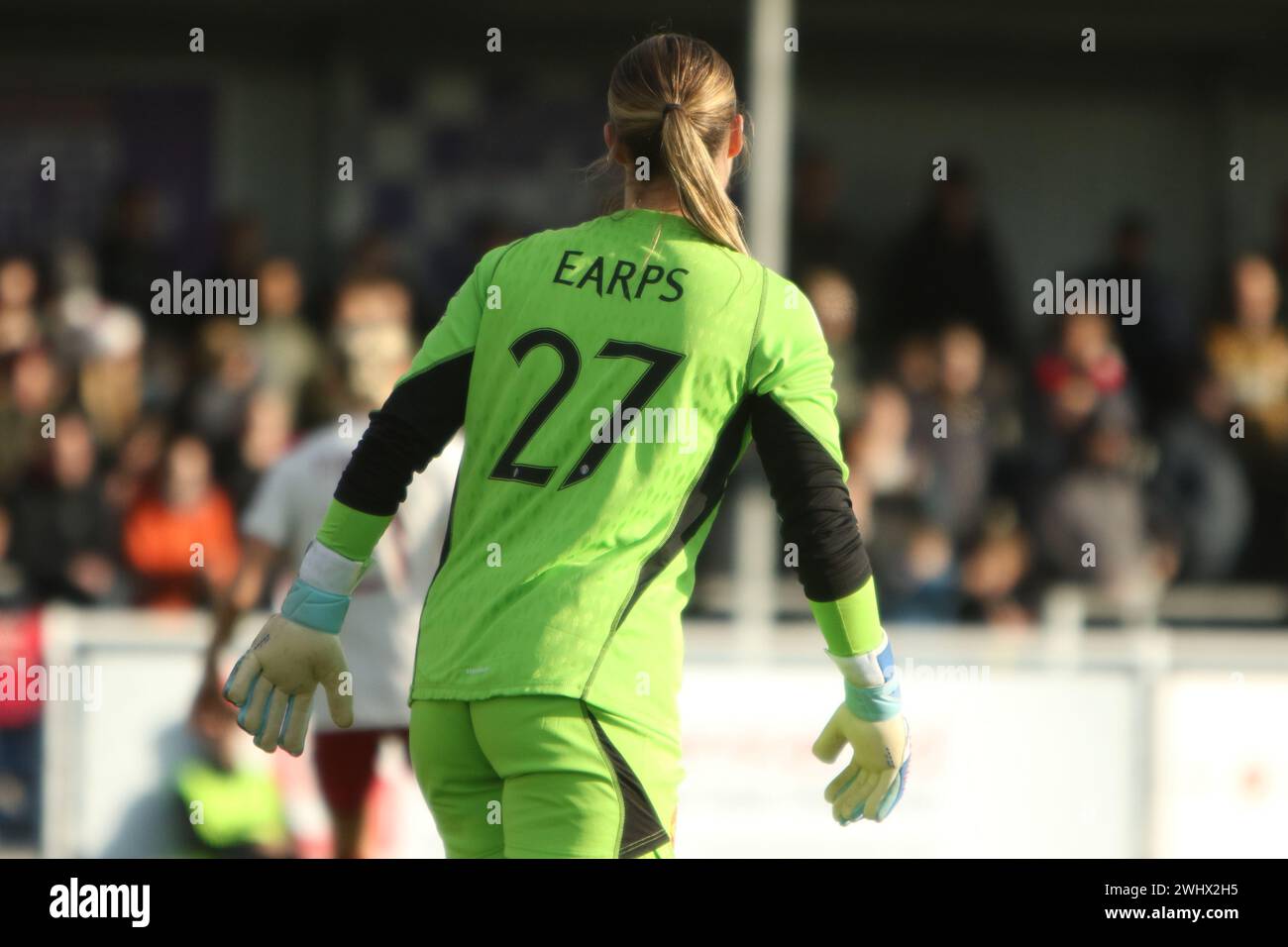 Mary Earps portiere per uomo Utd donne Southampton FC Women contro Manchester United Adobe Women's fa Cup al Silverlake Stadium Foto Stock