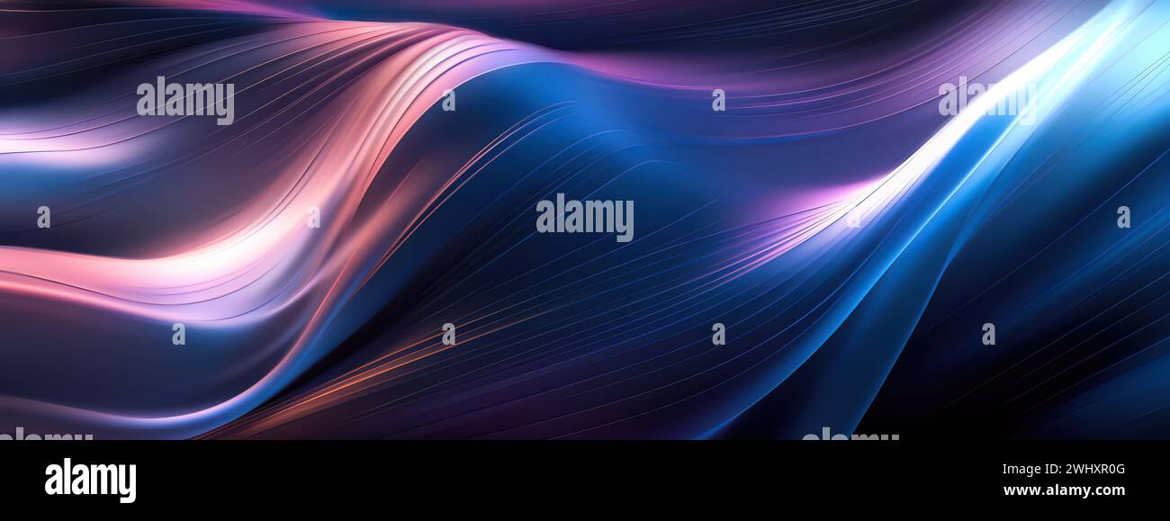 Sfondo brillante al neon Foto Stock