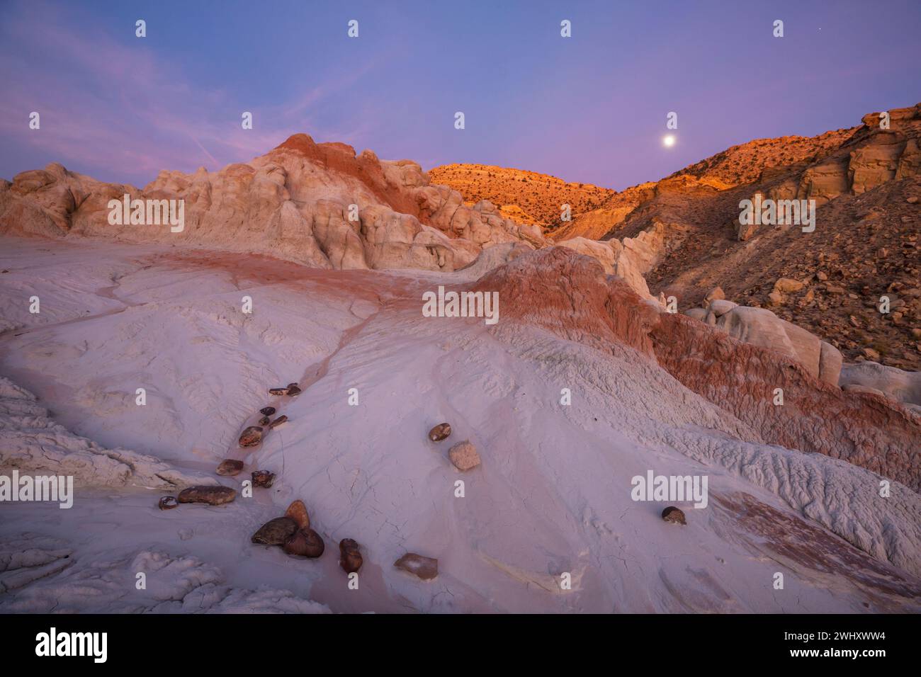 Landschaft nello Utah, Stati Uniti Foto Stock