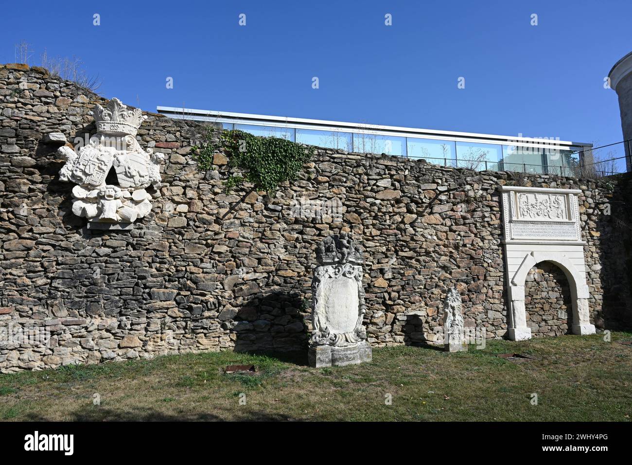 Fortificazione cittadina di Horn, Austria Foto Stock