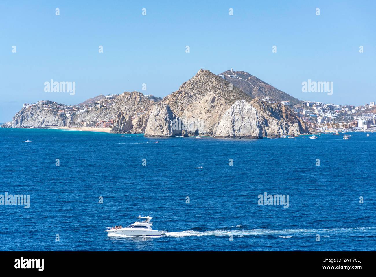 Cabo San Lucas, Penisola di Baja California, Baja California Sur State, Messico Foto Stock