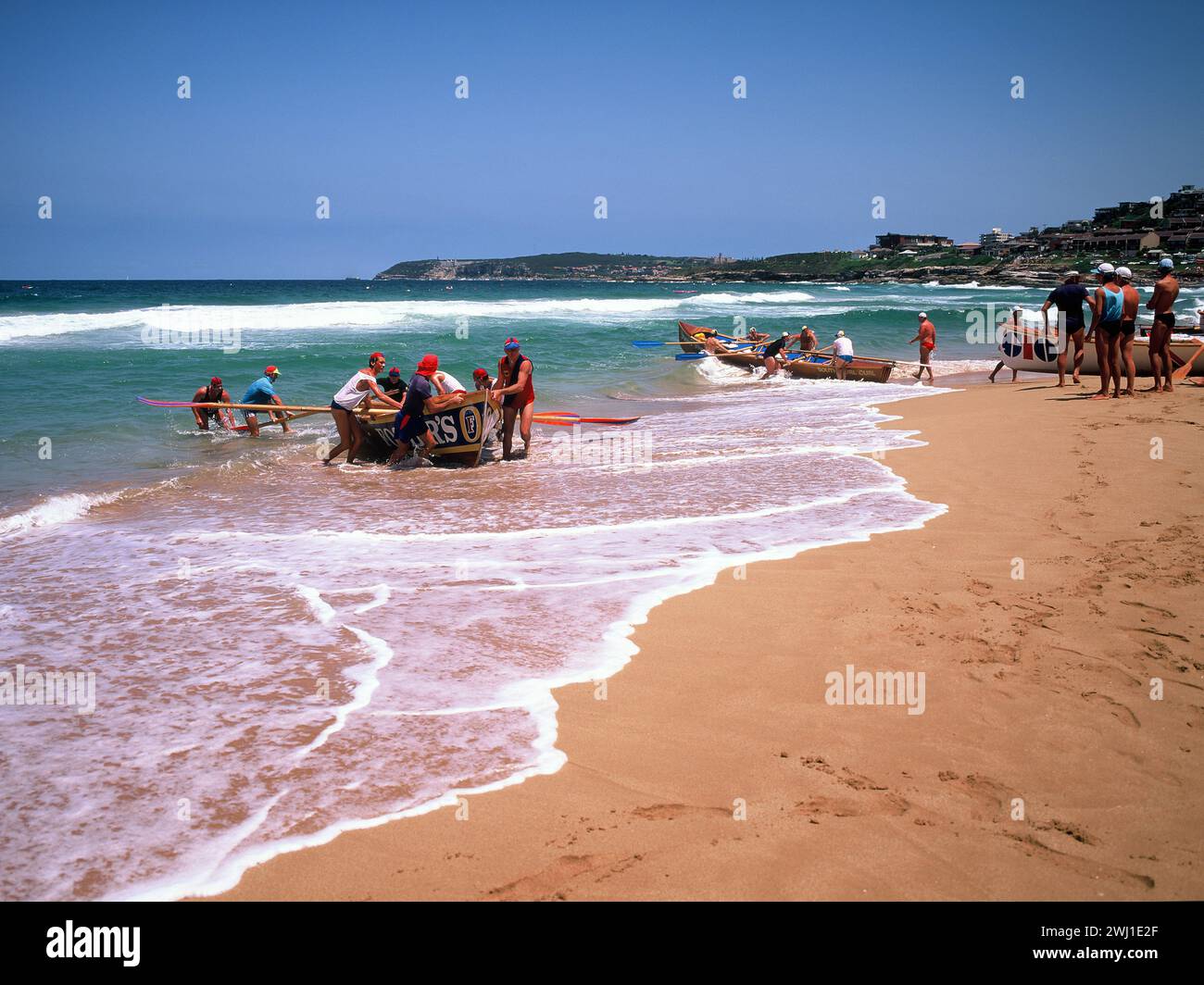 Australia. Sydney. Spiaggia Curl Curl. Surf Life Saving Carnival. Foto Stock