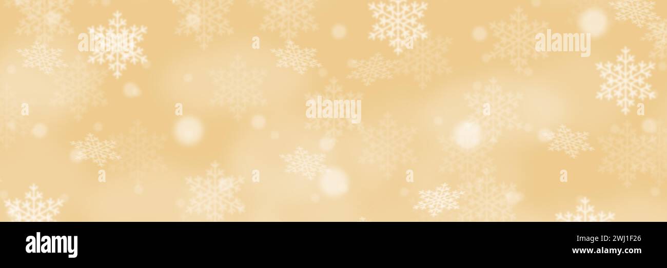 Sfondo natalizio sfondo natalizio come cartolina di Natale con spazio libero di testo Copyspace e decorazione panoramica invernale Foto Stock
