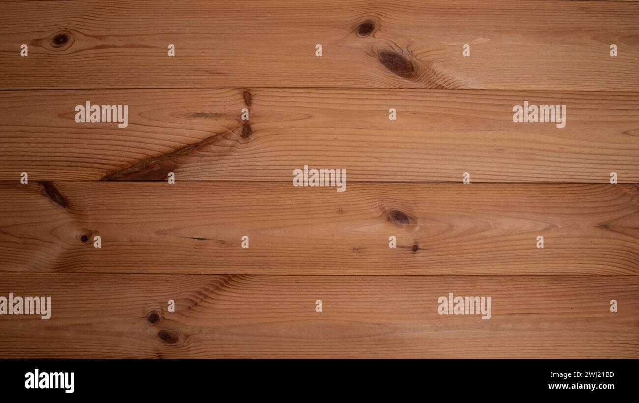 Struttura in legno marrone chiaro con difetti Foto Stock