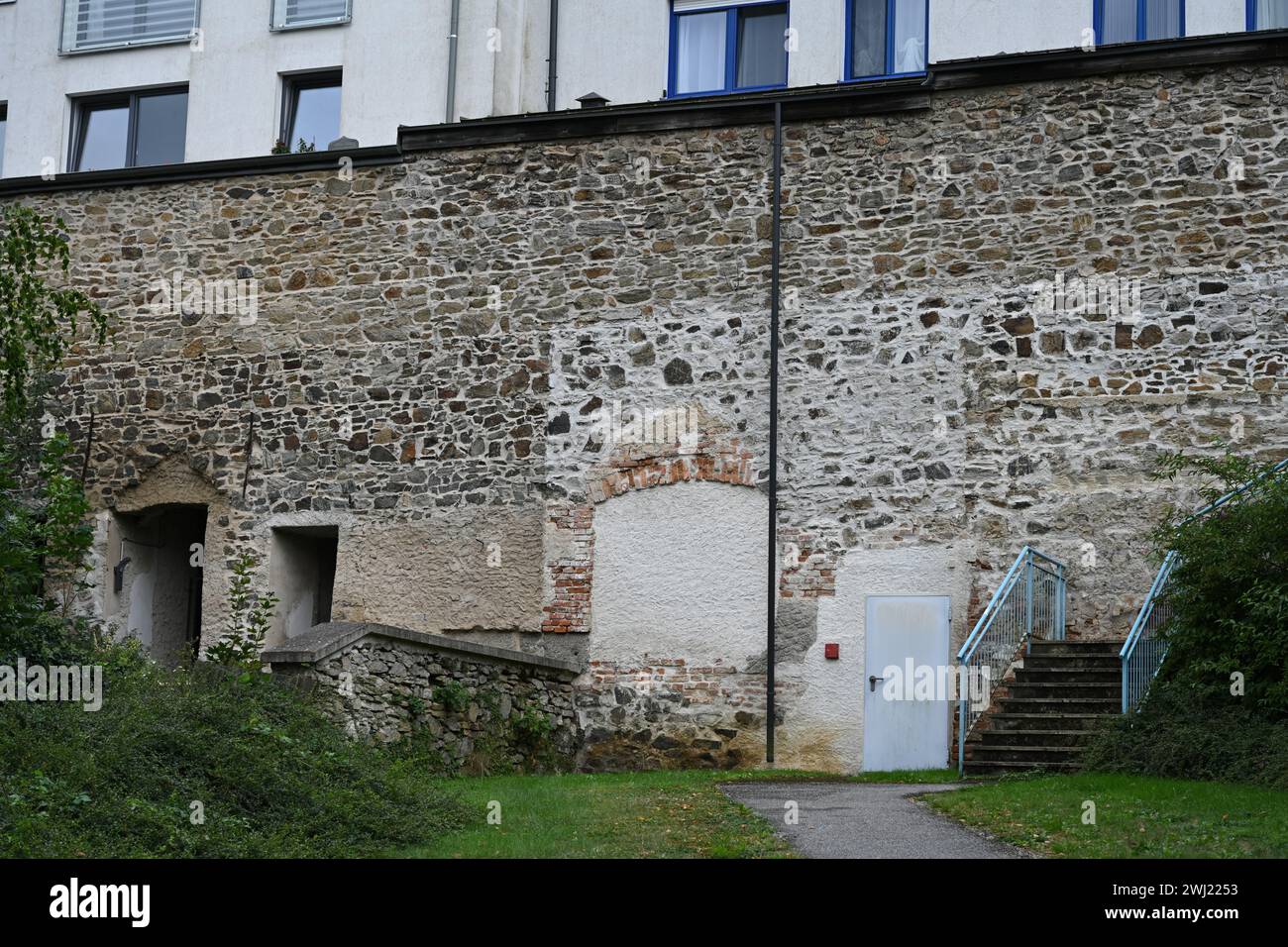 Fortificazione cittadina di Waidhofen an der Thaya, Austria Foto Stock