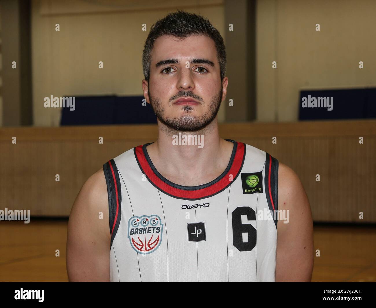 Martin Bogdanov FFS Baskets Barmer 2° Basket Bundesliga prob Nord stagione 2023-24 il 09/12/2023 Foto Stock