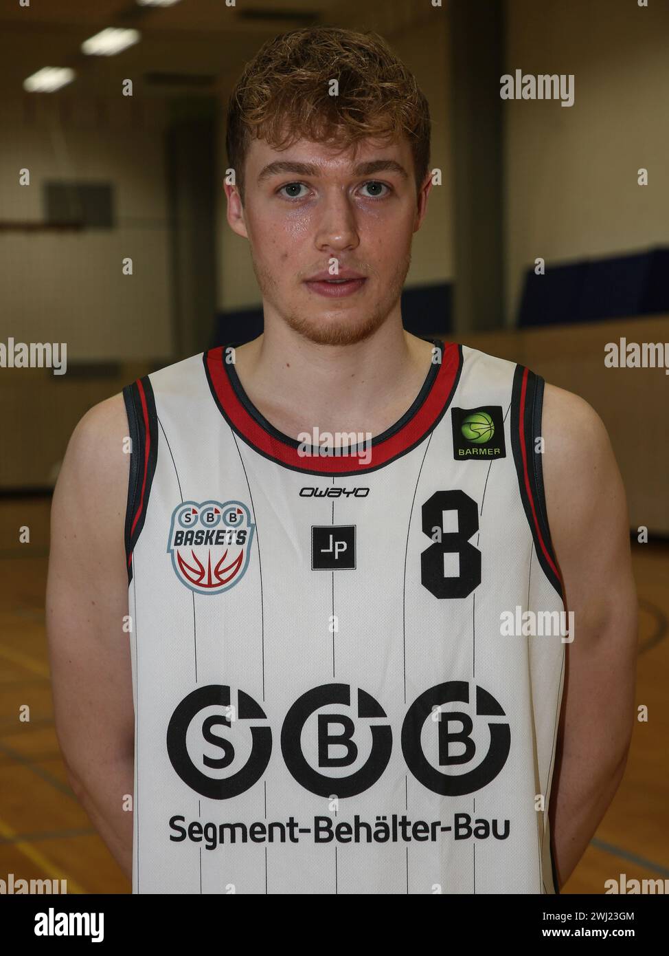 Lennard Winter FFS Baskets Barmer 2° pallacanestro Bundesliga prob Nord stagione 2023-24 il 09/12/2023 Foto Stock