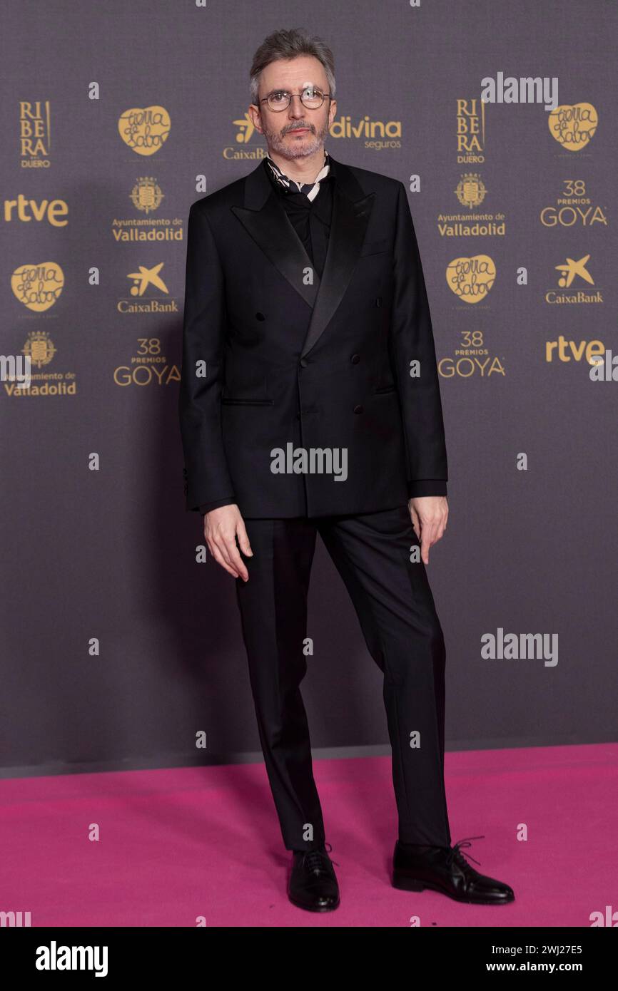 Madrid, Spagna. 10 febbraio 2024. Xoel López ha partecipato a "The Red carpet at the Goya Awards 2024" Photocall alla Feria de Valladolid. Credito: SOPA Images Limited/Alamy Live News Foto Stock