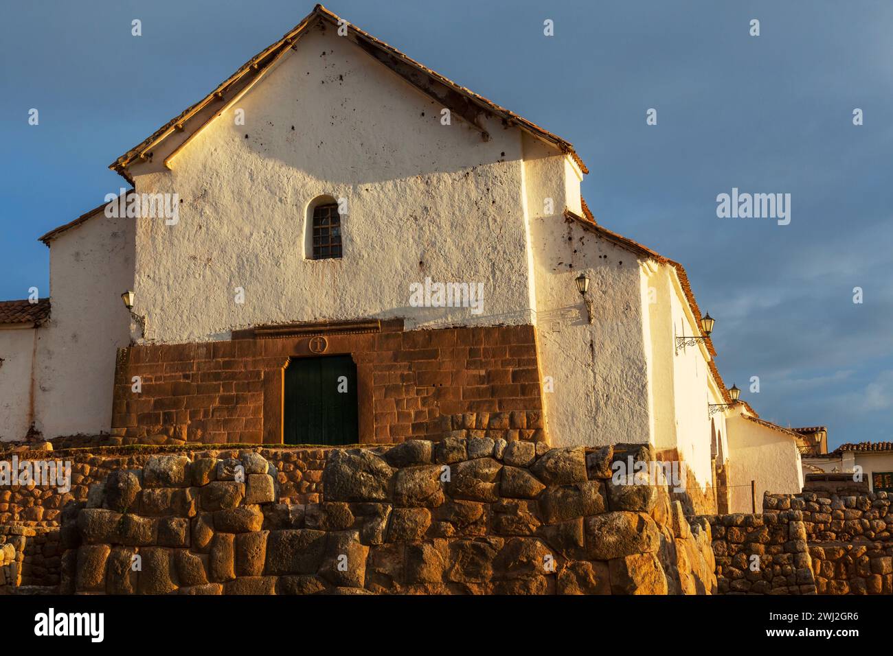 Architettura coloniale in Perù Foto Stock
