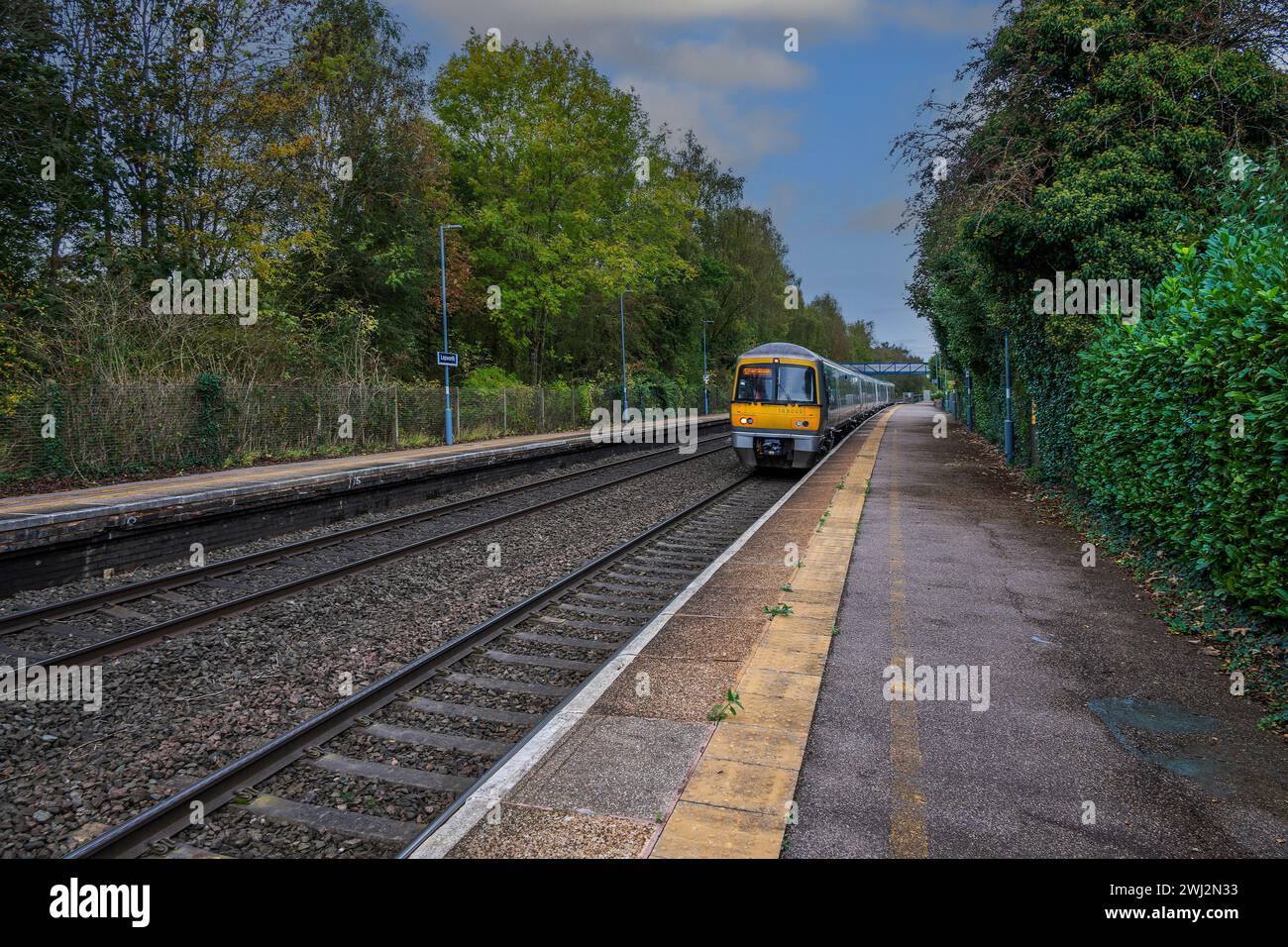 country stazione ferroviaria britannica lapworth warwickshire inghilterra regno unito Foto Stock