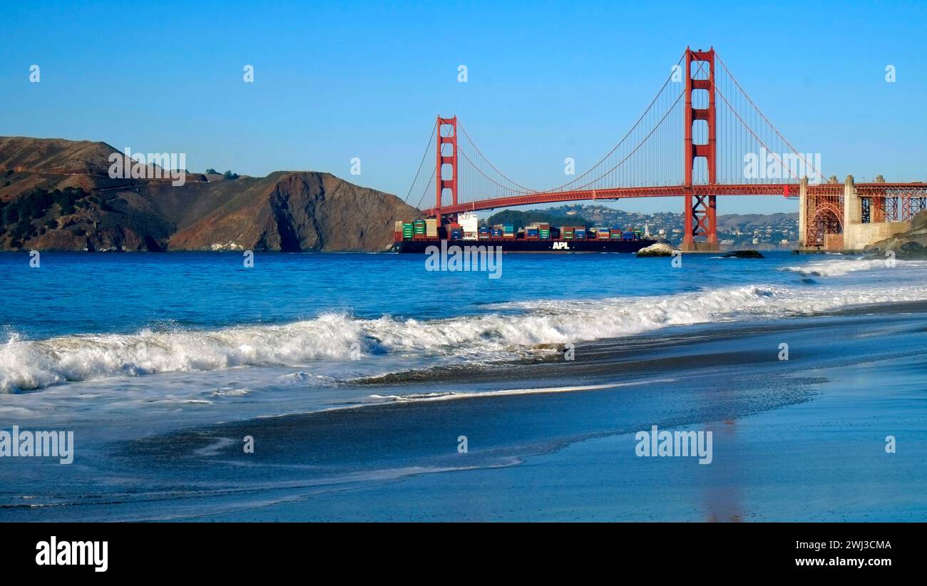 Golden Gate Bridge Foto Stock