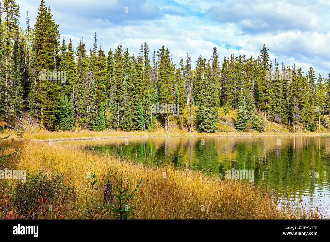 Viaggio autunnale in Canada. Foto Stock