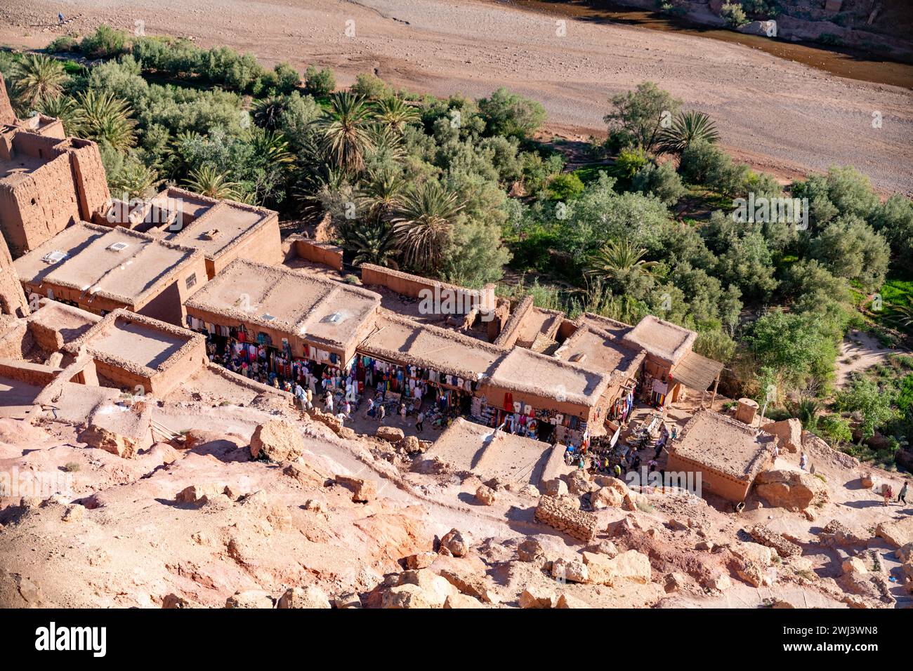 Ksar di Ait Ben Haddu in Marocco Foto Stock