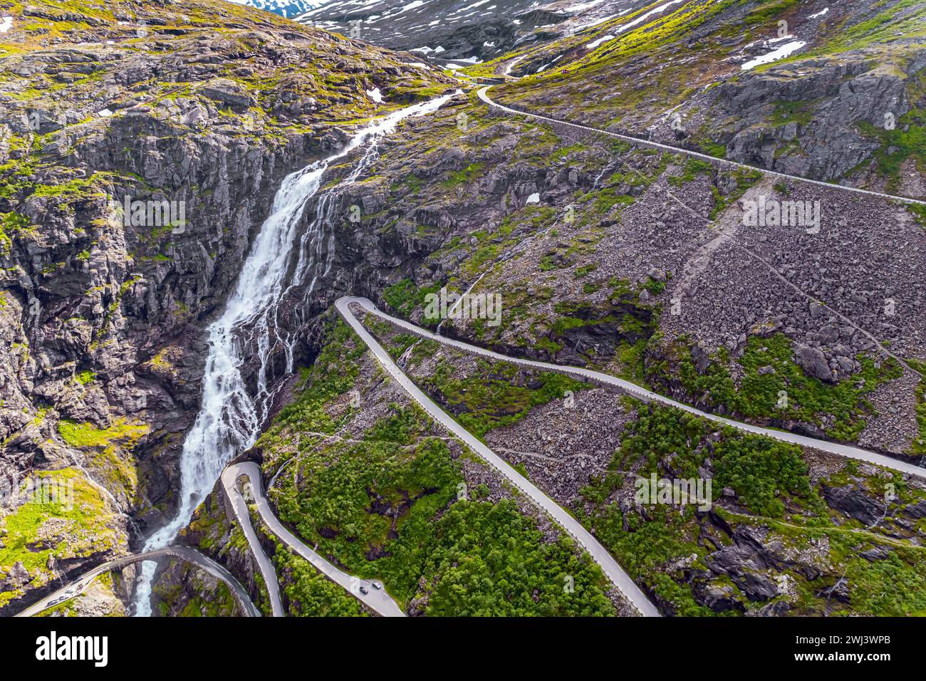 I famosi serpenti di montagna Foto Stock