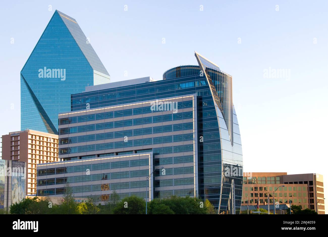 uffici a Dallas, Texas Foto Stock