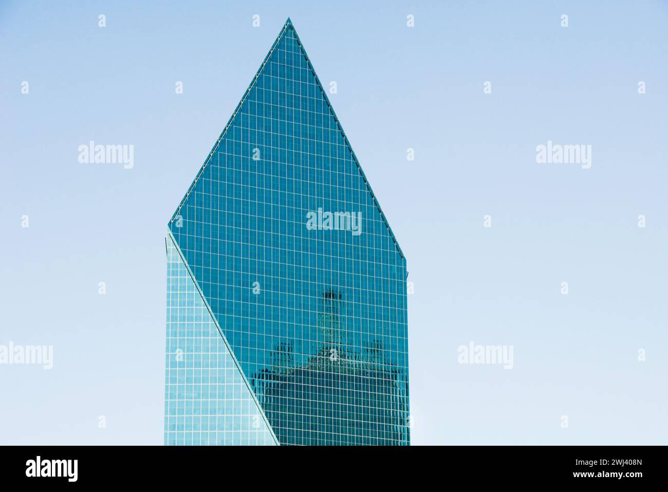 Reflection - dettaglio di AMLI Fountain Place - Dallas, Texas Foto Stock