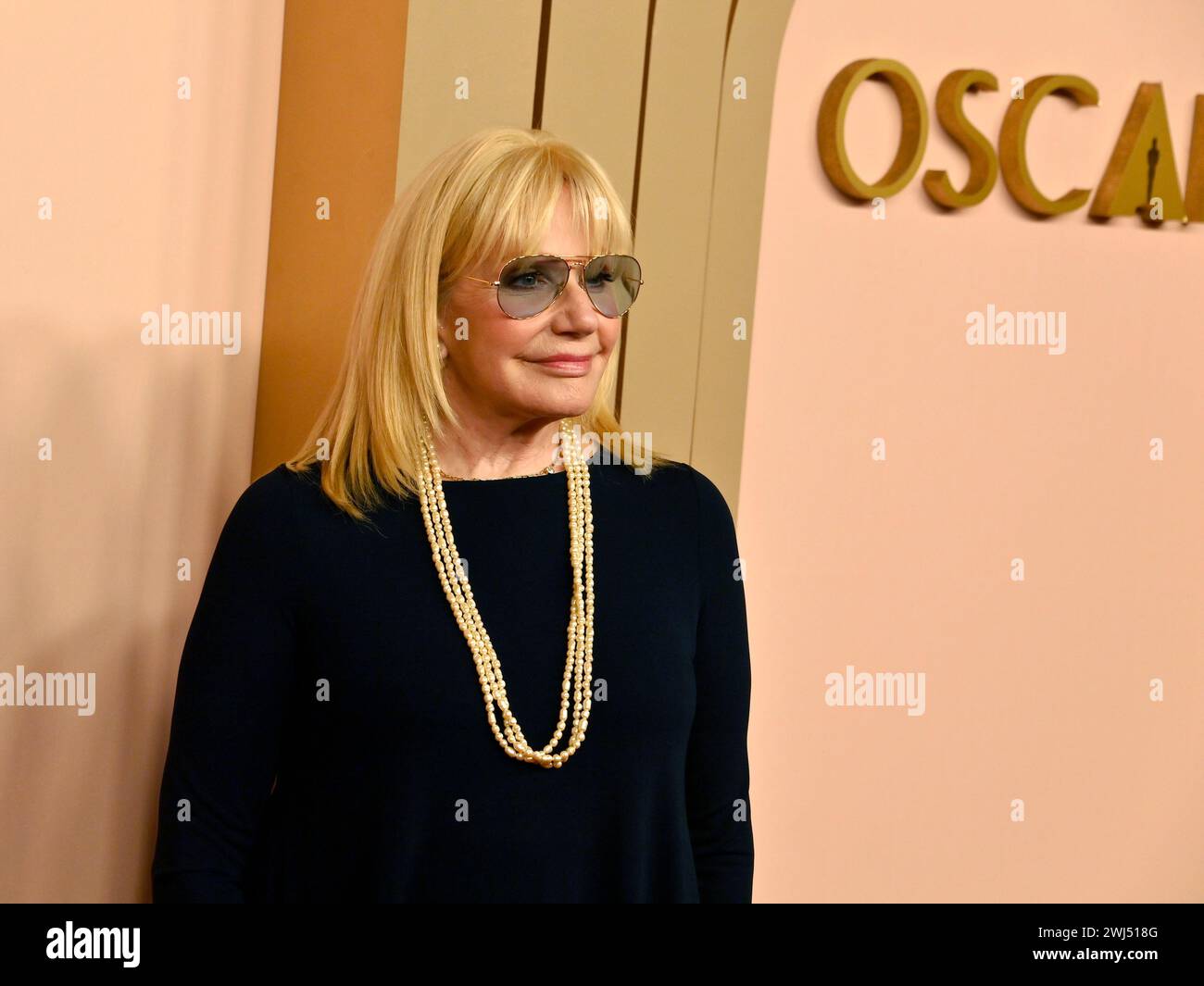 Ellen Mirojnick partecipa al 96° pranzo annuale dei candidati agli Oscar al Beverly Hilton di Beverly Hills, California, lunedì 12 febbraio 2024. Foto di Jim Ruymen/UPI Foto Stock