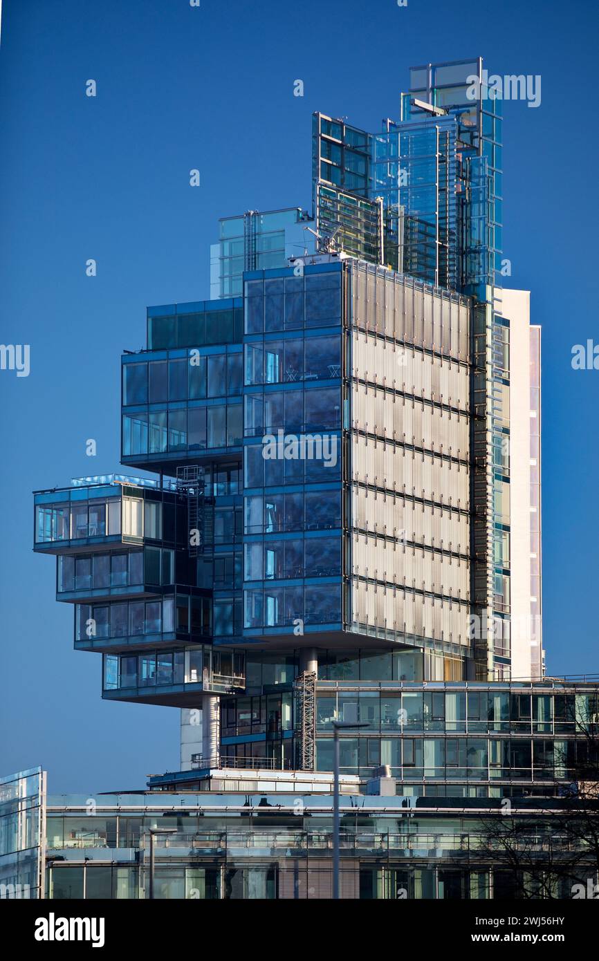 Edificio amministrativo Nord LB, Norddeutsche Landesbank, Hannover, bassa Sassonia, Germania, Europa Foto Stock