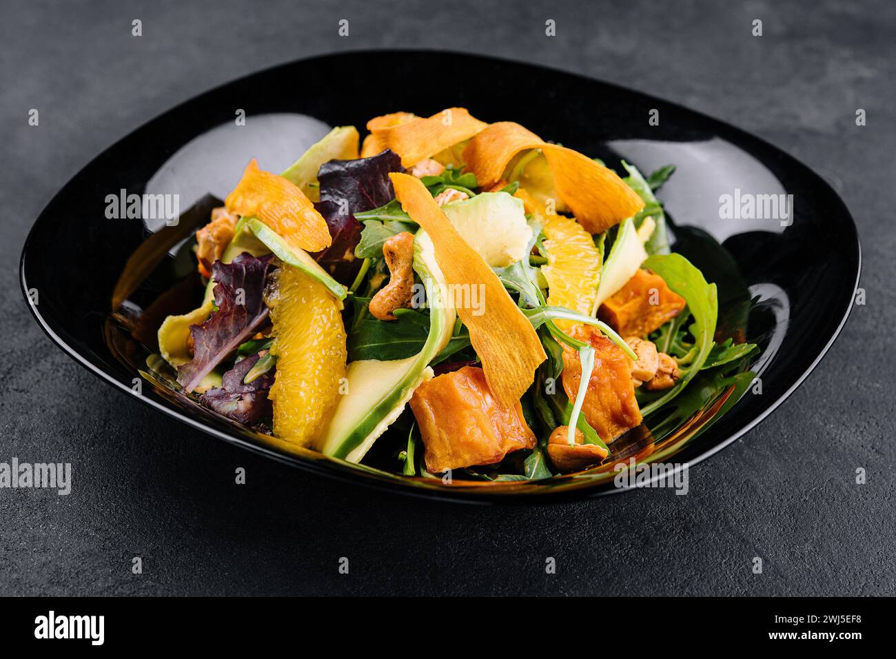Ingredienti per un sano cibo stagionale di verde Foto Stock