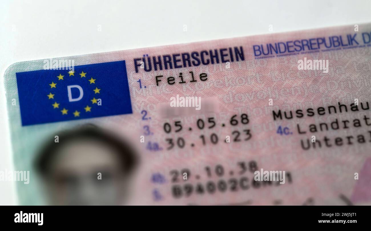  12.02.2024, Führerscheine, Neue EU-Verordnung für Führerscheine, bis Illustration 