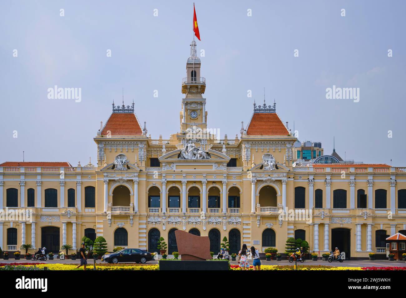 Gennaio 2024, Comitato del popolo della città di ho chi Minh (Municipio di ho chi Minh) Foto Stock