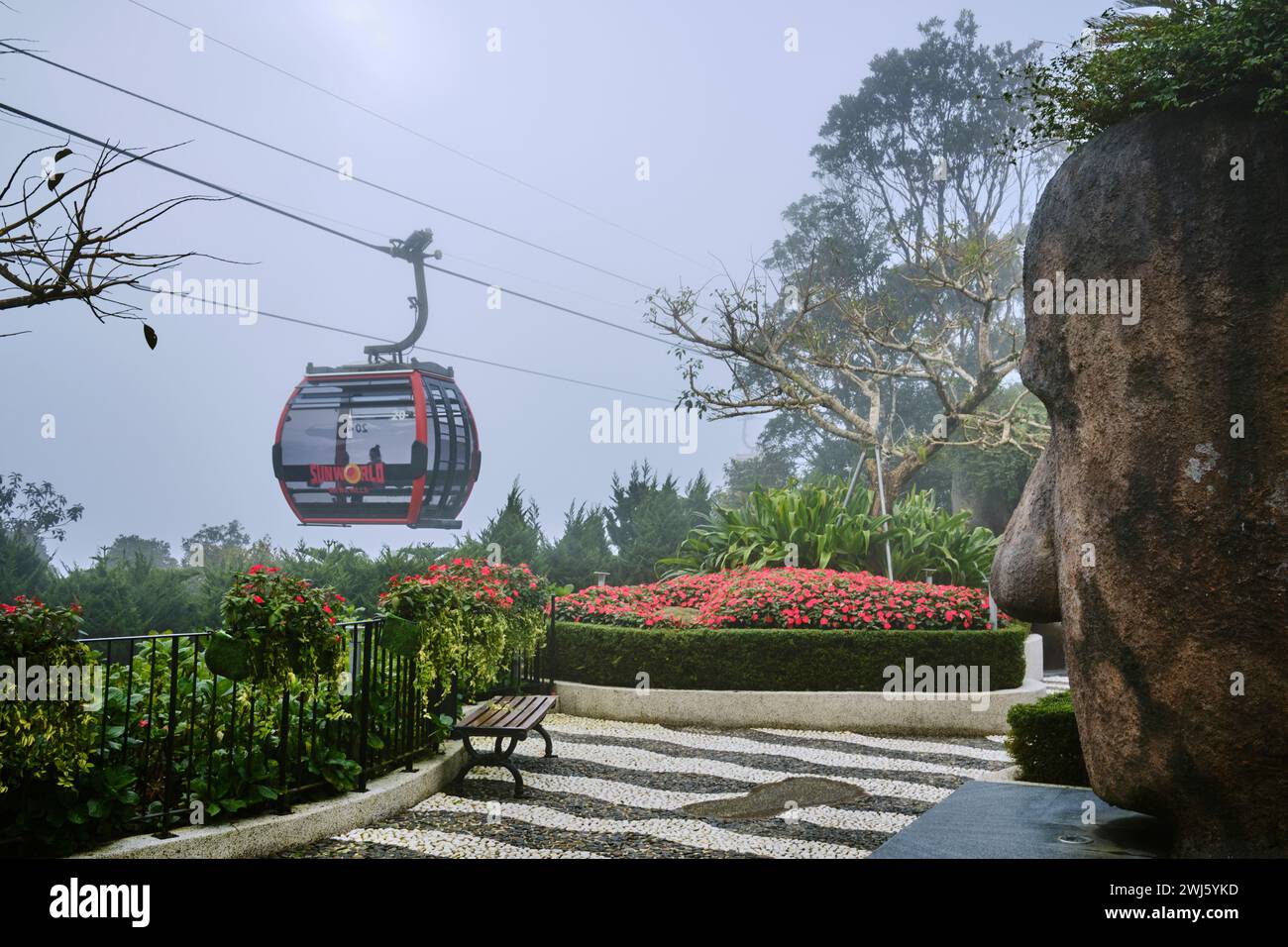 Gennaio 2024, Sun World Ba Na Hills Foto Stock