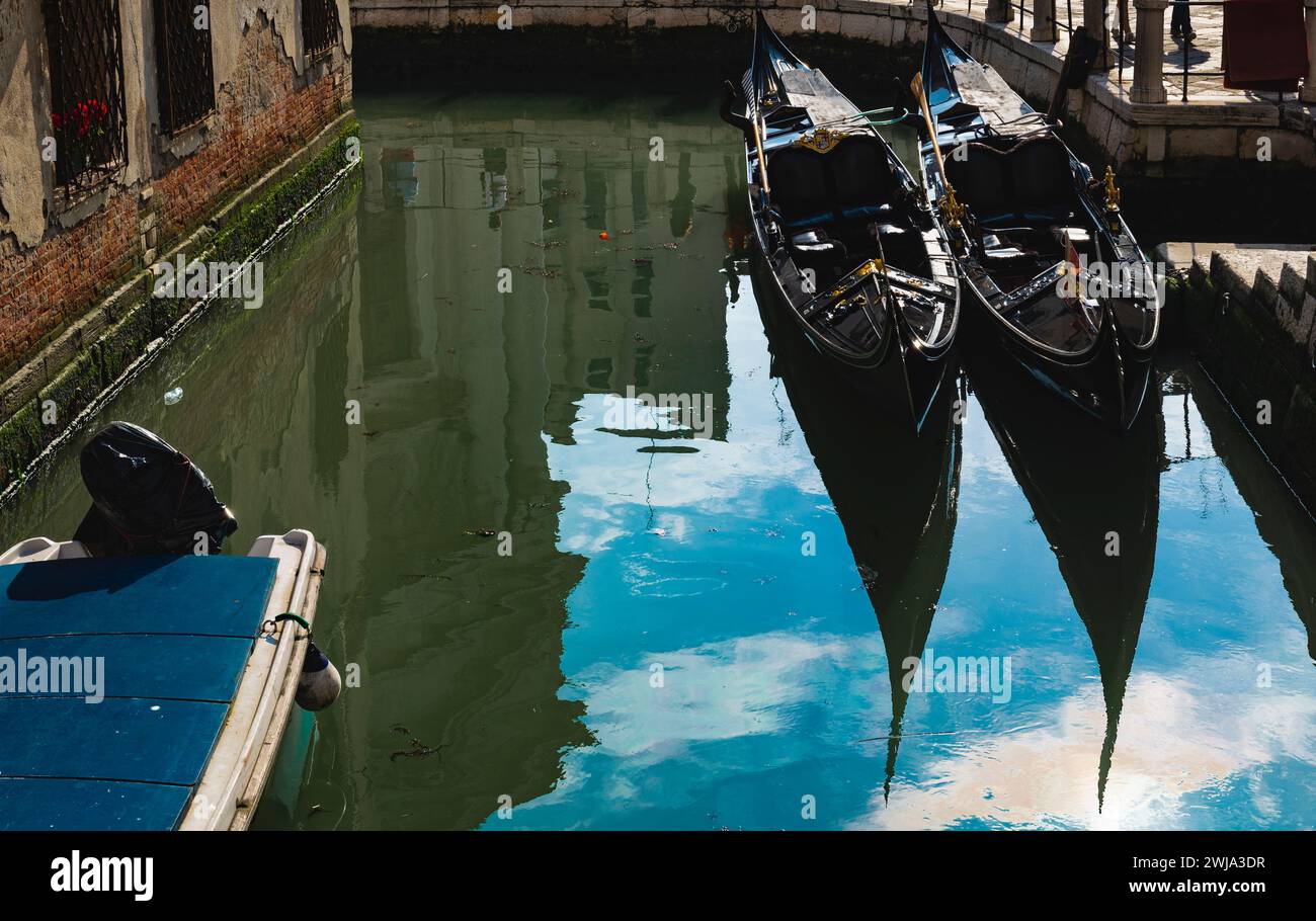 La bellissima città di Venezia, Italia Foto Stock