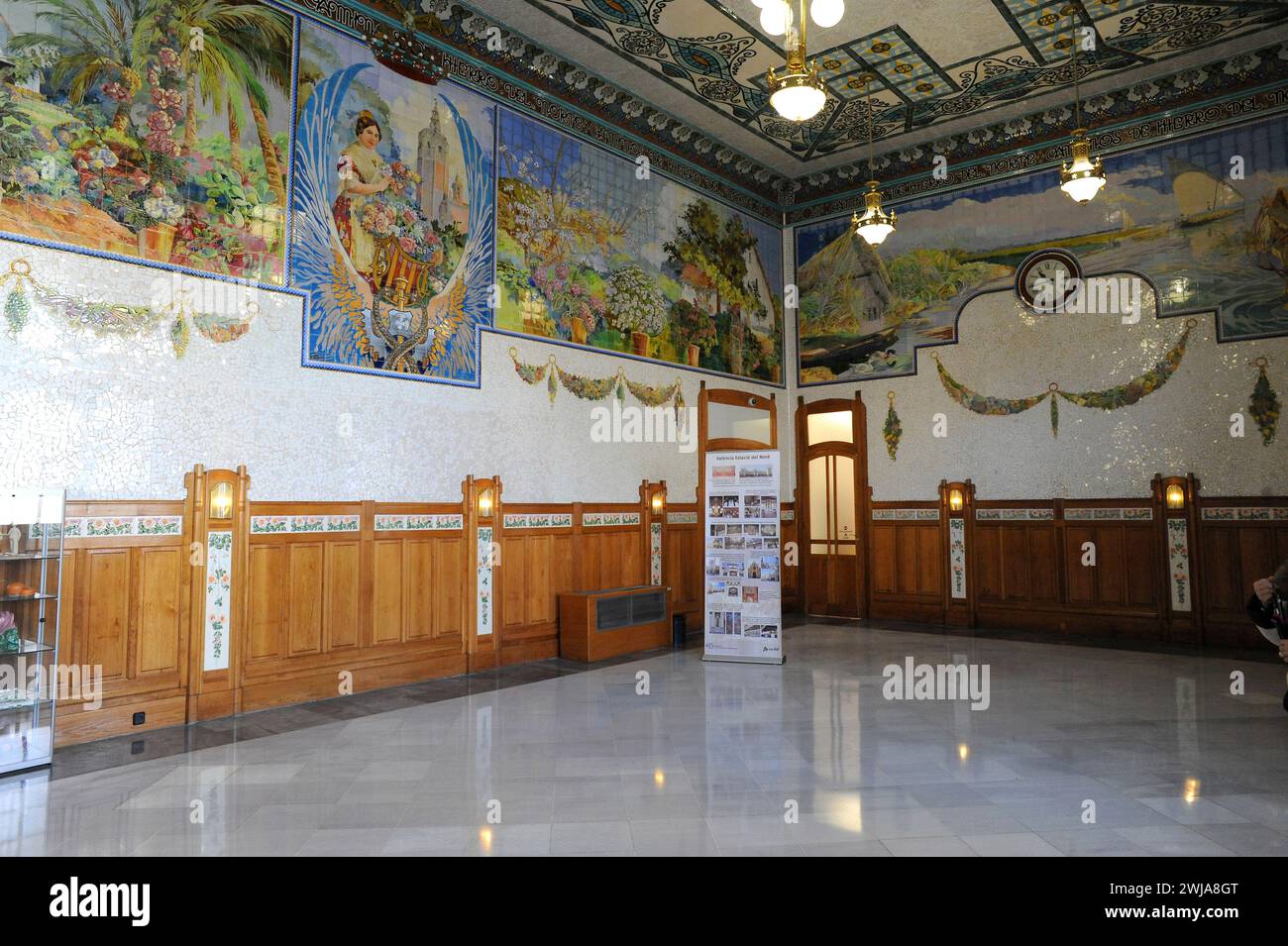 Valencia, Estacion del Norte. Comunidad Valenciana, Spagna. Foto Stock