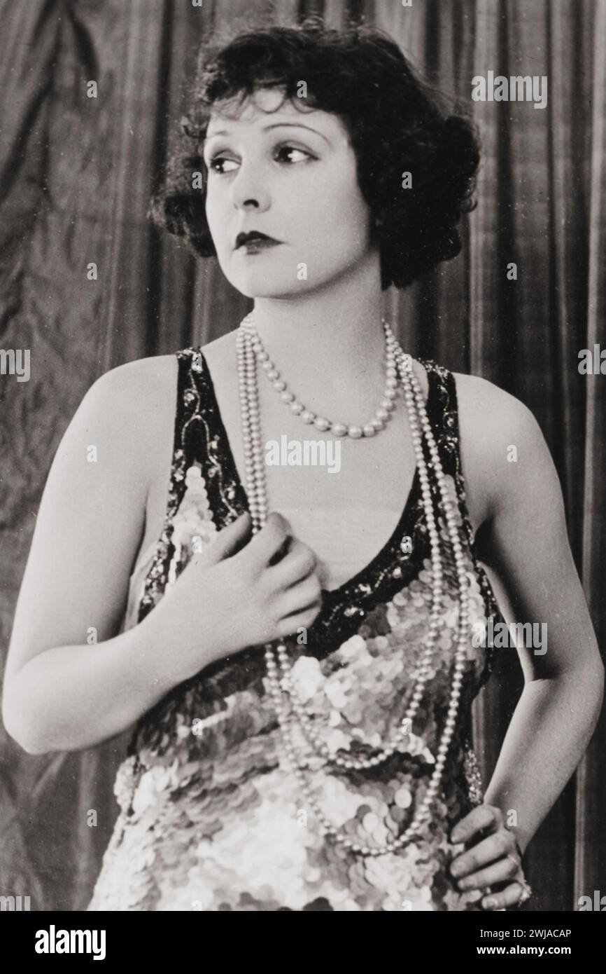La star del cinema norma Talmadge, primi anni '1900 Foto Stock