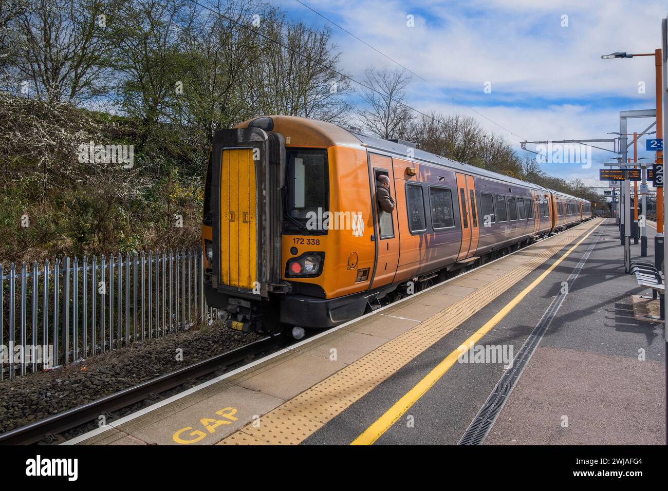 bromsgrove stazione ferroviaria britannica worcestershire inghilterra regno unito Foto Stock