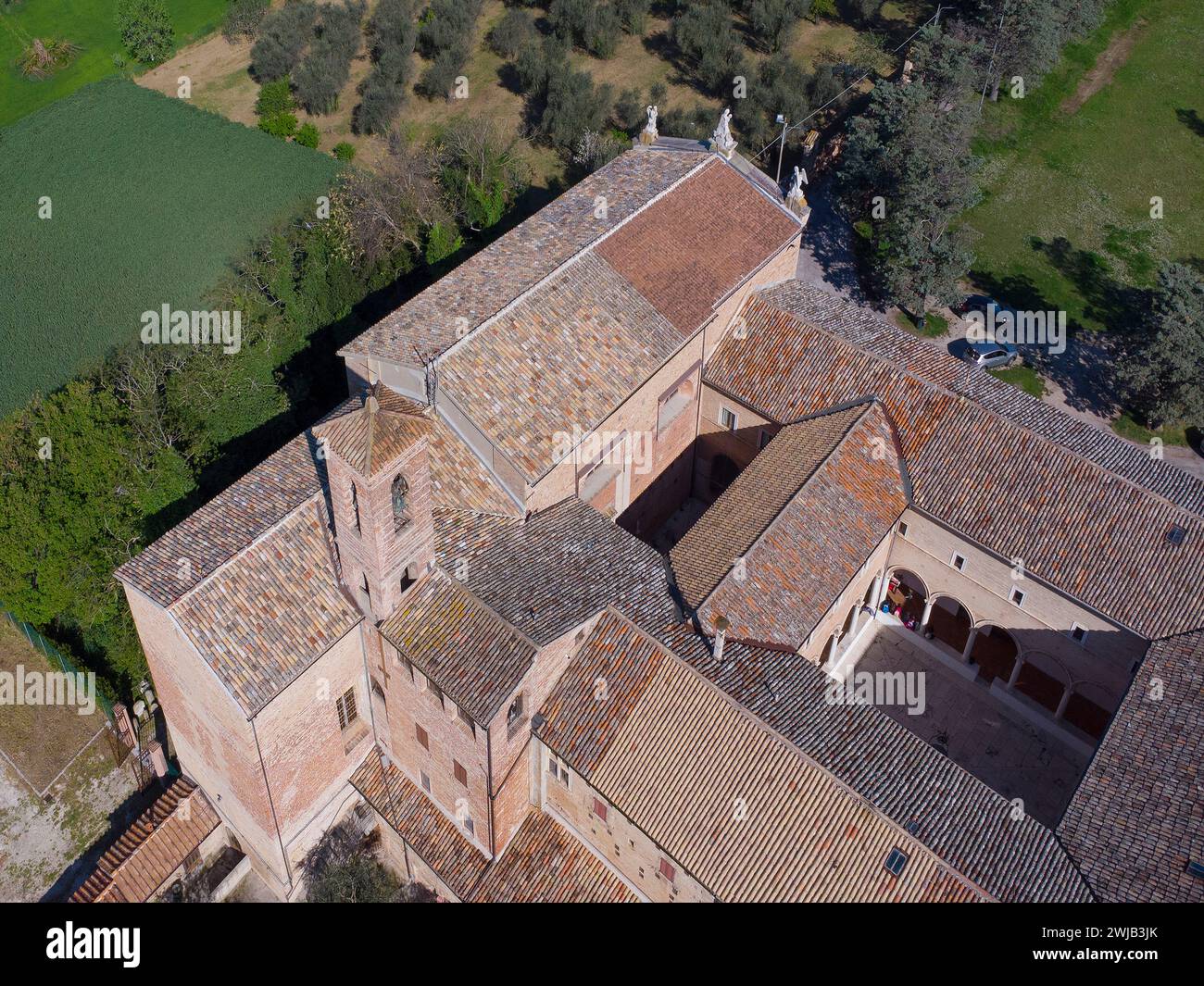 Senigallia (Italia, Marche, provincia di Ancona), Santa Maria delle Grazie Foto Stock