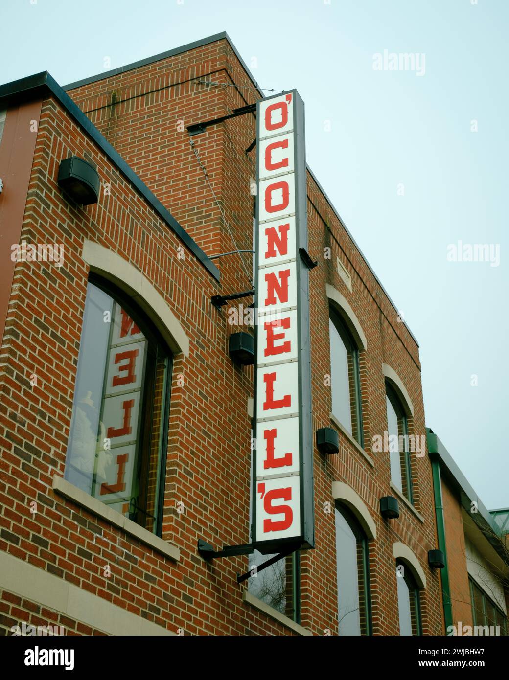 Insegna vintage OConnells Clothing a Buffalo, New York Foto Stock