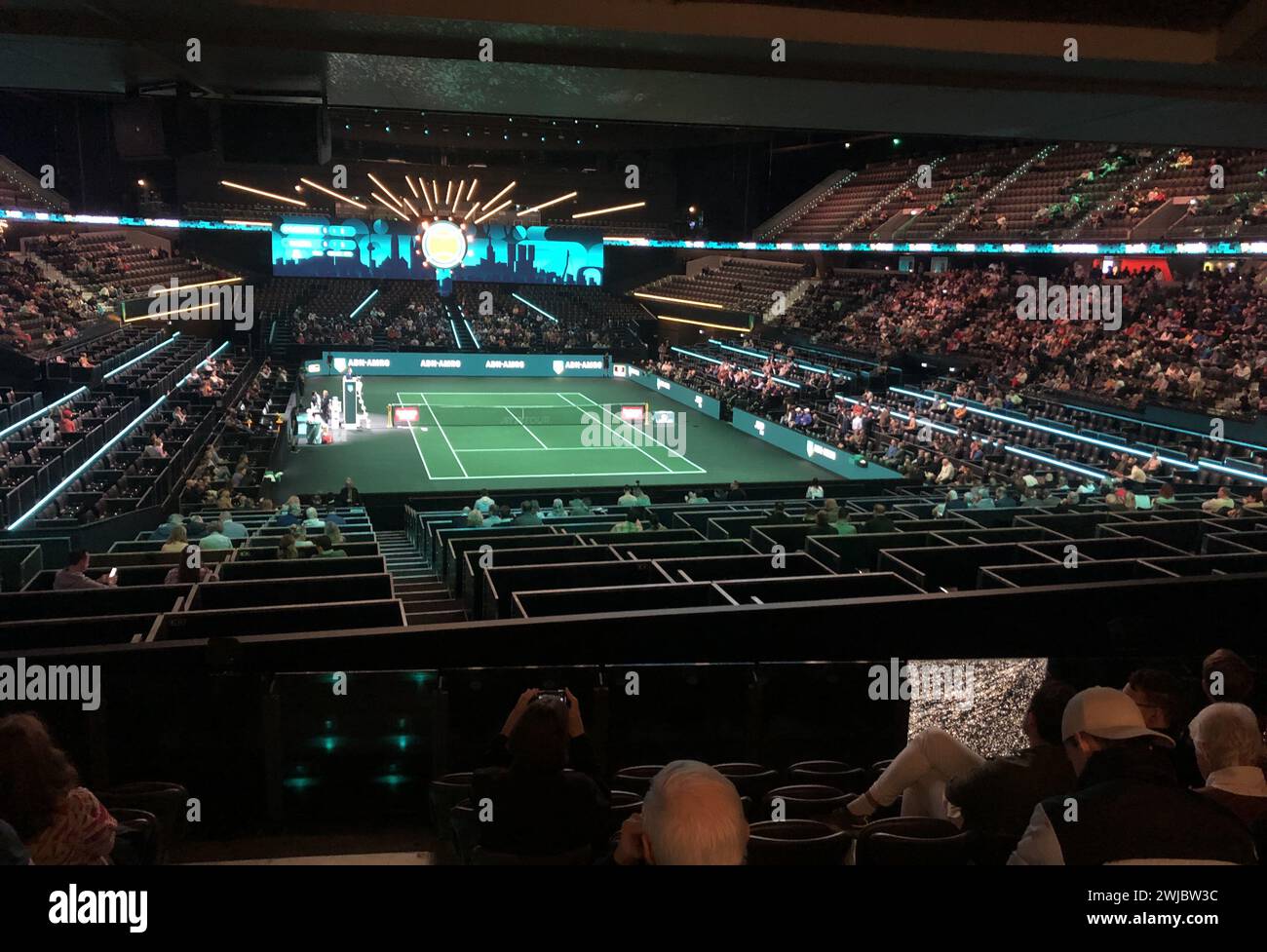 Rotterdam, Italia. 14 febbraio 2024. Rotterdam - Tennis Rotterdam, ABN AMRO Open, Ahoy Arena, 14 febbraio 2024. Foto felice Calabro' solo uso editoriale credito: Agenzia fotografica indipendente/Alamy Live News Foto Stock