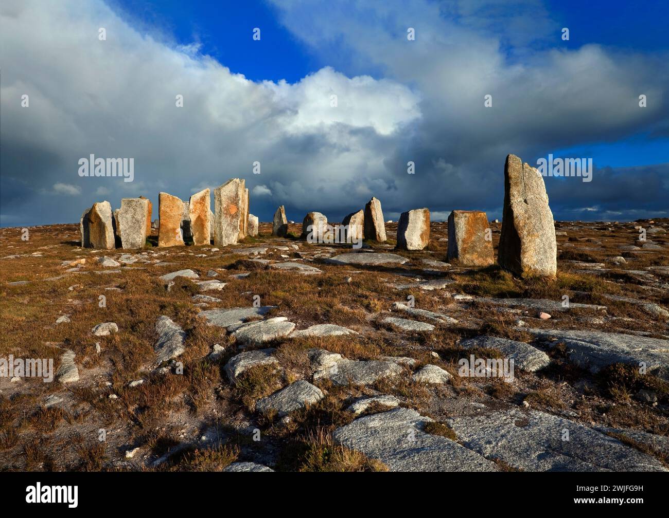 St Deirbhle's Twist, una scultura contemporanea all'estremità meridionale della penisola di Mullet nella contea di Mayo, Irlanda. Foto Stock