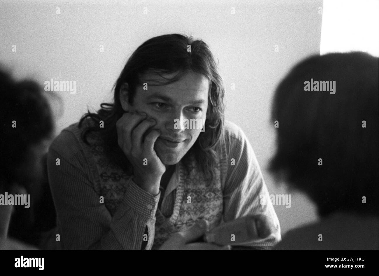 Philippe Gras / le Pictorium - David Gilmour - 08/02/2024 - Francia / Ile-de-France (regione) / Parigi - Ritratto del cantante e chitarrista dei Pink Floyd David Gilmour Foto Stock