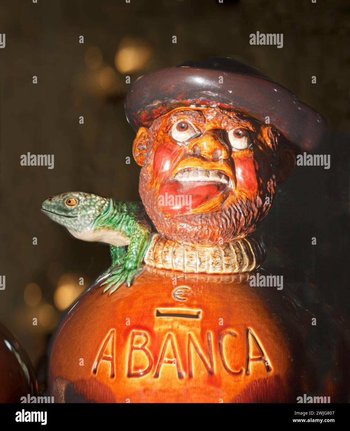 Un penny Bank speciale Foto Stock