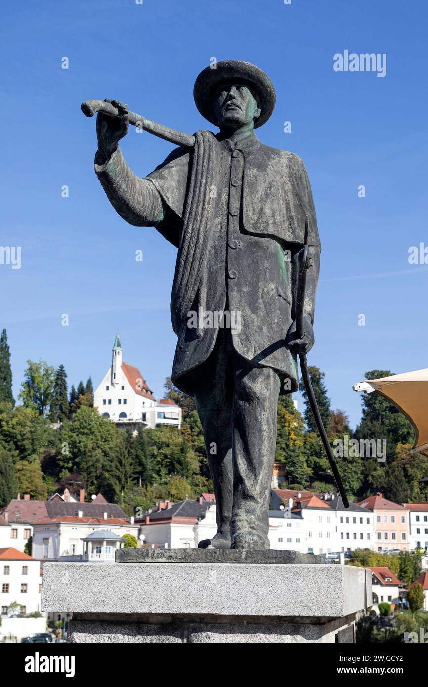 Monumento di Rafaver, Steyr, alta Austria, Austria Foto Stock