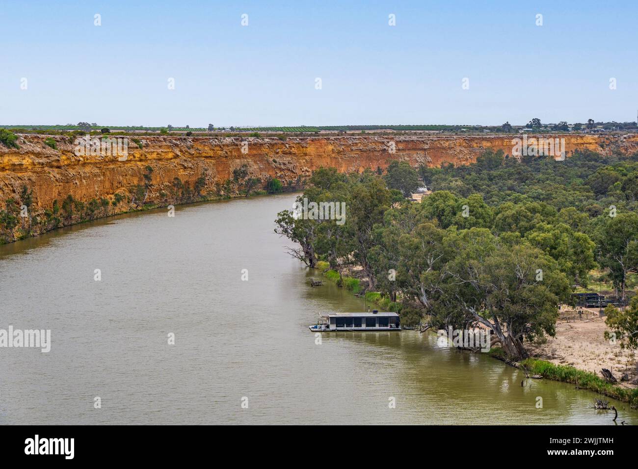 Big Bend sul fiume Murray, Australia meridionale. Foto Stock